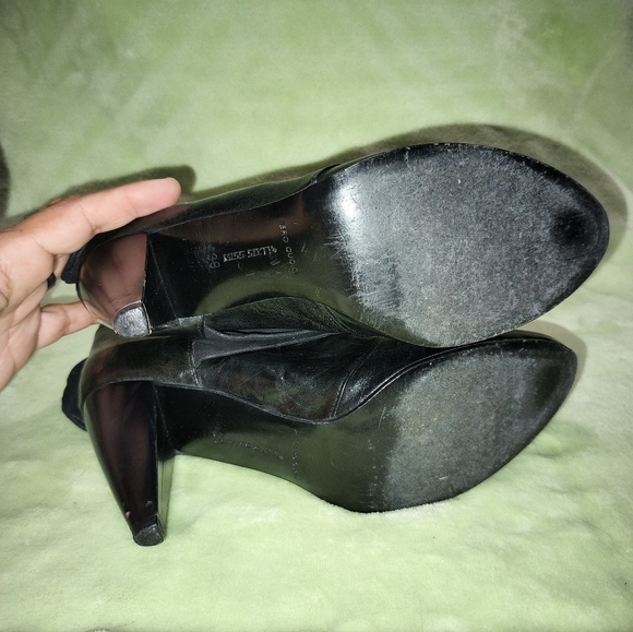 SOLD Miss Sixty Leather Belted Ankle Boots Sz 39. $$$ 42.00 SALE - Picture 7 of 15